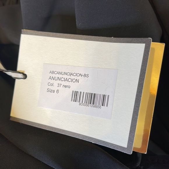 NWT Chiara Boni La Petite Robe Anunciacion Halter Off-The-Shoulder Dress $695 - Picture 8 of 9